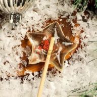 Карамель леденцовая «Звездочка» с блестками, без сахара