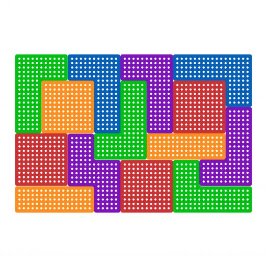 НПТ-014 Настенные панели «Тетрис» 14 штук (2160 х 1440 мм)