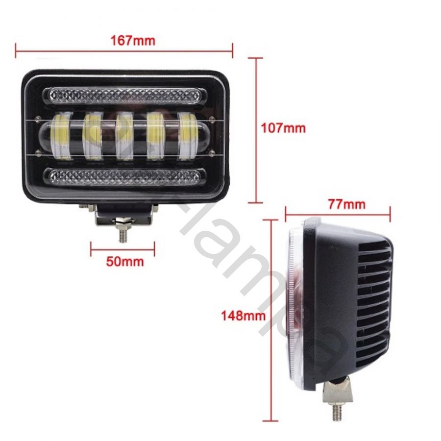 Фара дополнительного света 50 ватт сгт