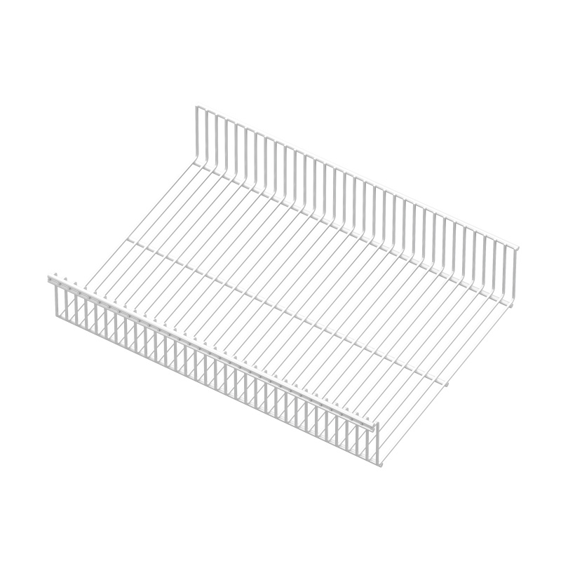 Полка - корзина проволочная, серия 360, L=450, белый