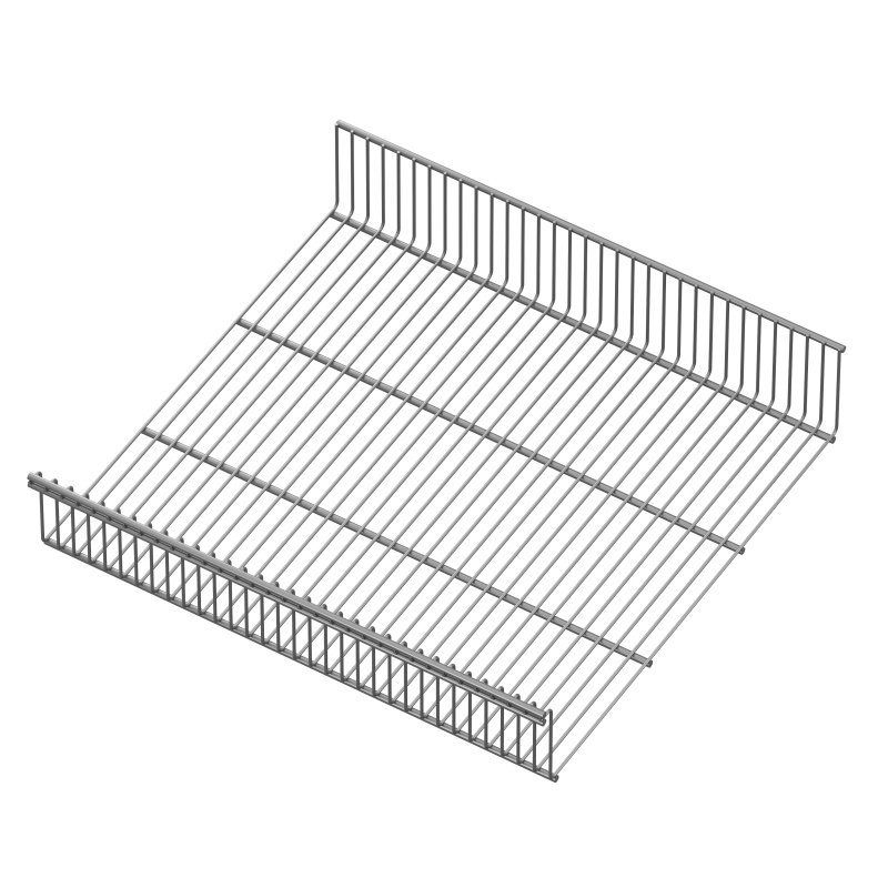 Полка - корзина проволочная, серия 460, L=450, металлик
