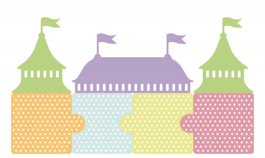 ИСП-001 Информационный стенд “Замок” (2420х1364 мм)