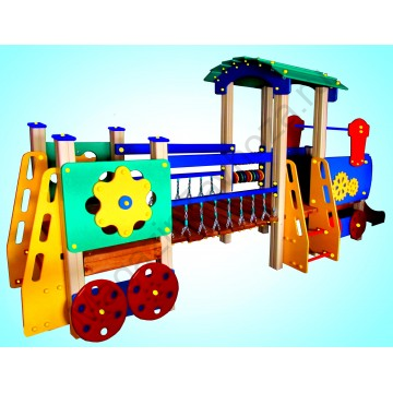 Паровозик с качающимся мостиком ТР-11