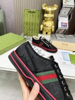 Мужские кеды Gucci с мехом