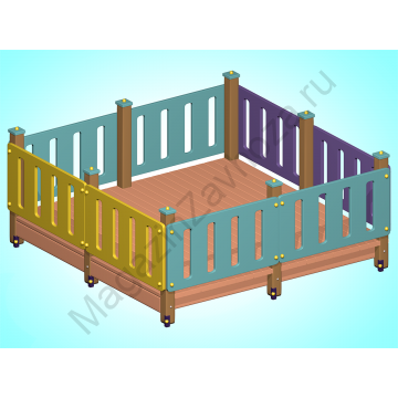 Комплекс игровой дизайнерский - 8