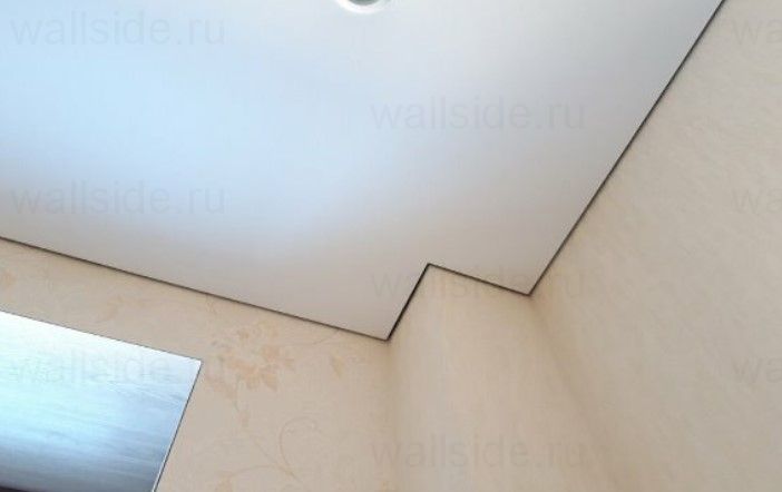 Теневой потолочный профиль Евротрим 7284.05 анодированный чёрный