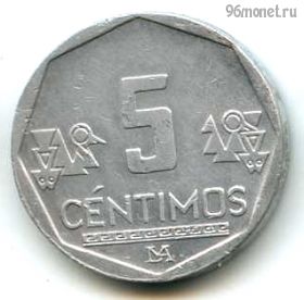 Перу 5 сентимо 2009