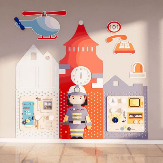 ИСП-012 Информационный стенд «Пожарная безопасность» (1705x1800 мм)