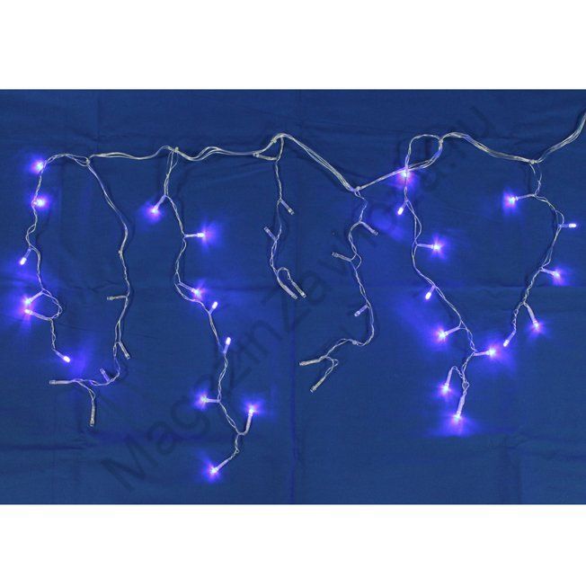 Электрическая гирлянда Занавес 100л LED 2х0,5м 141-1866H синий