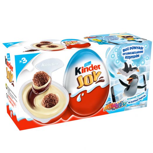 Kinder Joy 3шт  60 г