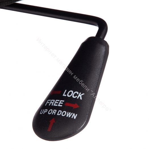 Кресло DRIVER (22) флок/ткань, серый/серый, 29/TW-12