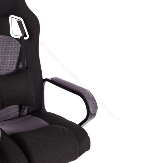 Кресло DRIVER (22) ткань, черный/серый, 2603/TW-12