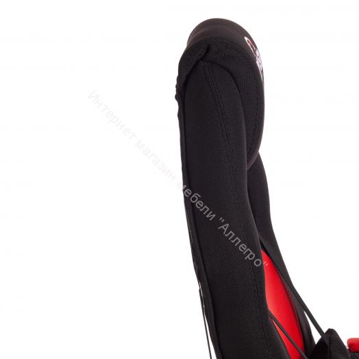 Кресло DRIVER (22) ткань, черный/красный, 2603/TW-08