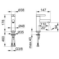 схема Keuco Ixmo Pure 59502 011100