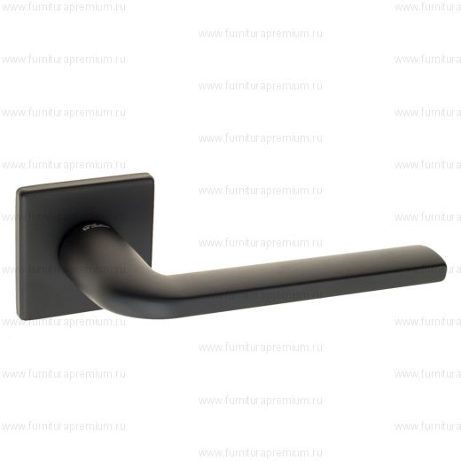 Черная дверная ручка Fratelli Cattini Linea 8.7FS Black