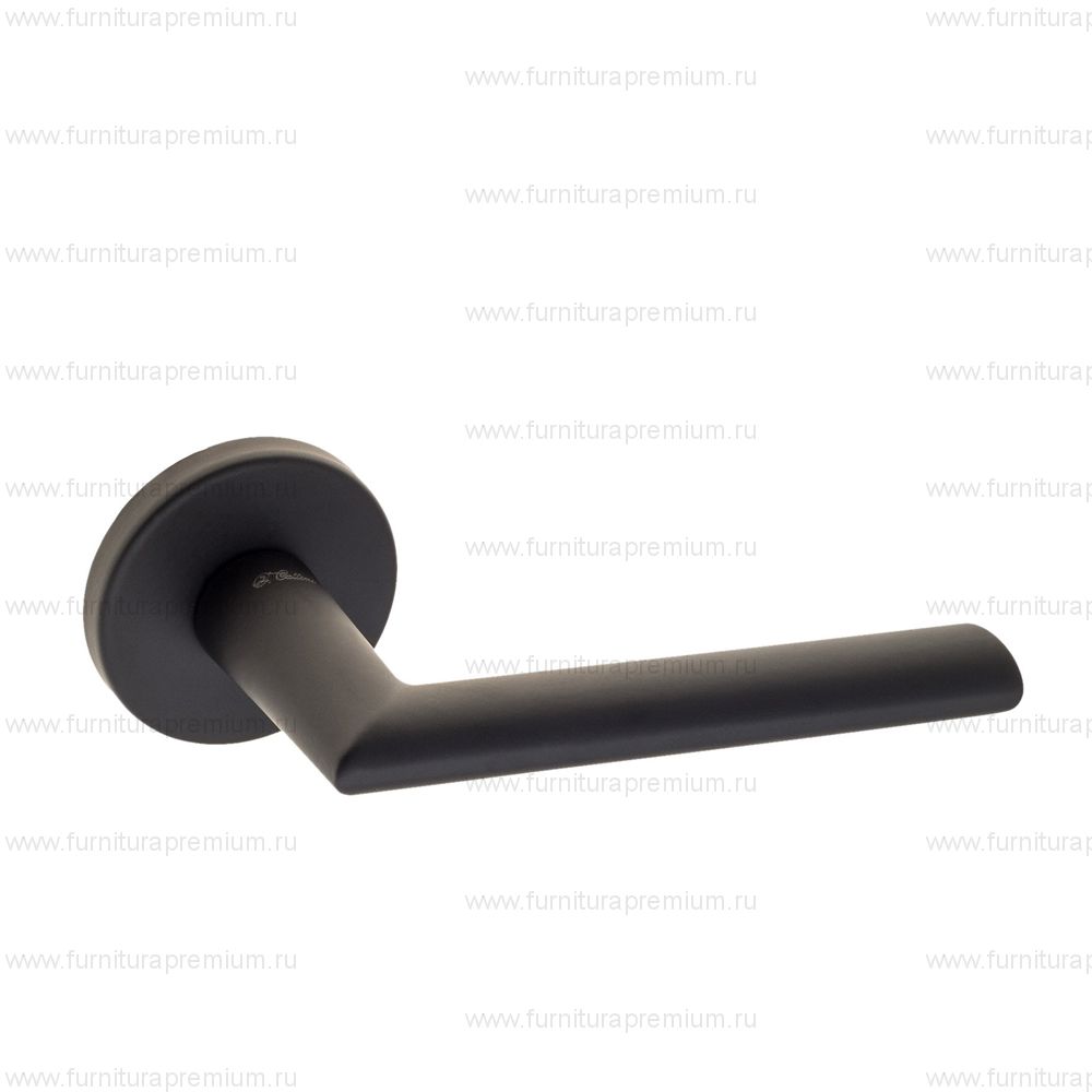Черная дверная ручка Fratelli Cattini Linea 2 7.7 Black