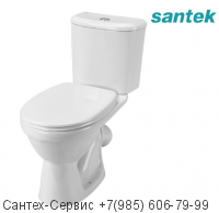 1.WH30.2.146 Унитаз компакт Santek Бореаль «Антивсплеск»