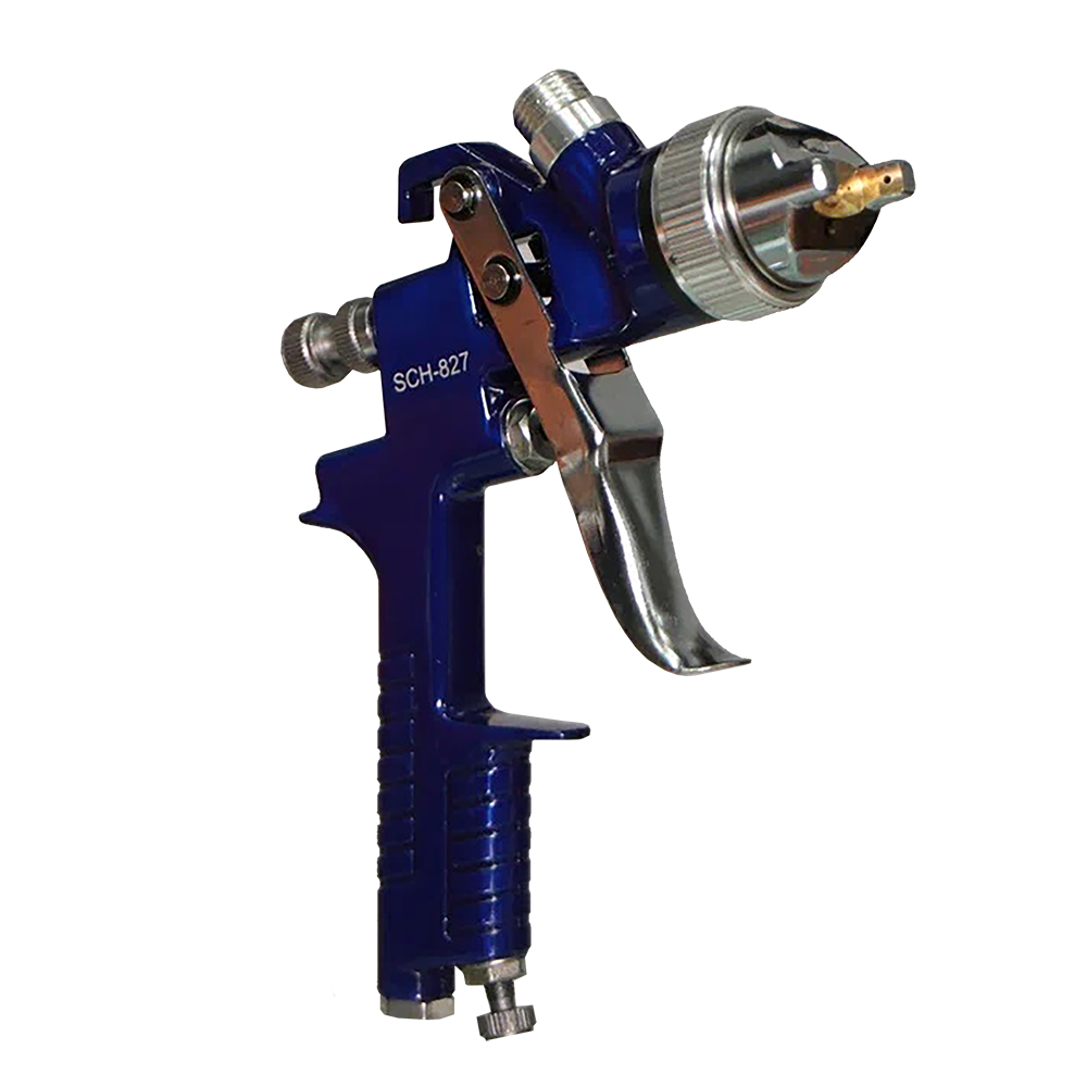 Schtaer SCH-827-2.5 Окрасочный пистолет с верхним бачком и дюзой 2,5мм.