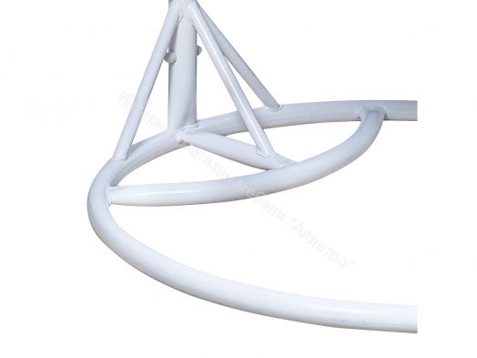 Подвесное Кресло Leset Гаити каркас Белый подушка Бирюза яркая