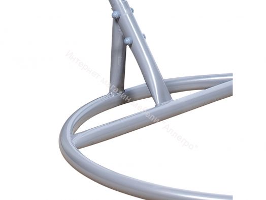 Подвесное Кресло Leset Эва каркас Серый металлик подушка Бирюза яркая