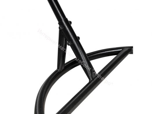 Подвесное Кресло Leset Луна каркас Черный подушка Светло-серая