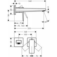 схема Hansgrohe Metropol 32526000