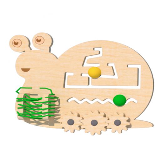 БЖ-К003 Бизиборд «Улитка» (310х230 мм)