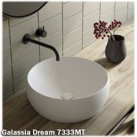 белая матовая раковина Galassia Dream 7333MT