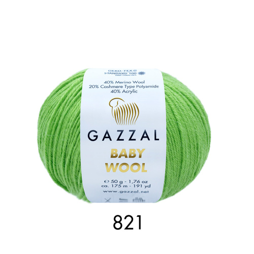 Пряжа BABY WOOL Gazzal (GBW)