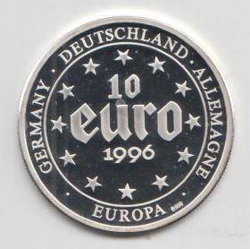 Германия 10 евро 1996 год Proof