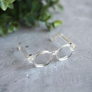 Кукольный аксессуар - Очки прозрачные, 4,5 см.