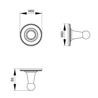 Вешалка Timo Nelson 150011/00 схема 2