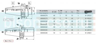 Втулка переходная 1695AD+B-50-4-95 Bison Bial