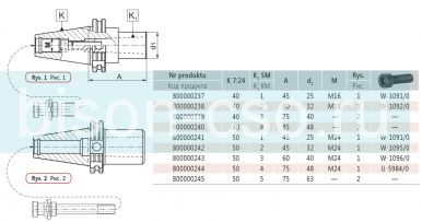Втулка переходная 1682-40-3-75 кон.40/М3 Bison Bial Втулка переходная 1682-40-3-75 кон.40/М3 Bison Bial