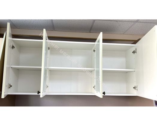 Кухонный гарнитур "Хозяюшка" 1,8 м (Белый/Трюфель)