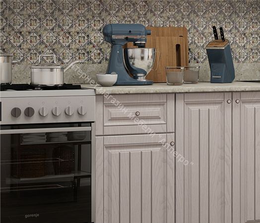 Кухонный гарнитур "Хозяюшка" 1,8 м (Белый/Мускат)