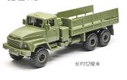 Сборная модель КРАЗ-260 бортовой открытая 1/72