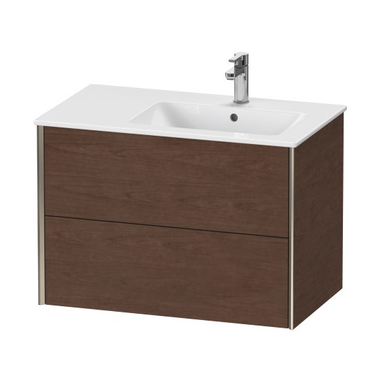 Подвесная тумба Duravit Xviu 56x81x48 с двумя верхними ящиками XV4159