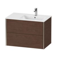 Подвесная тумба Duravit Xviu 56x81x48 с двумя верхними ящиками XV4159 схема 1