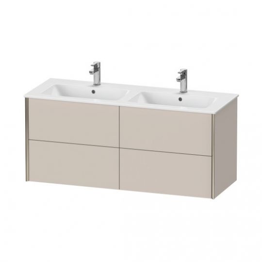 Подвесная тумба Duravit Xviu 56х128х48 для двух раковин ME by Starck 233613 ФОТО