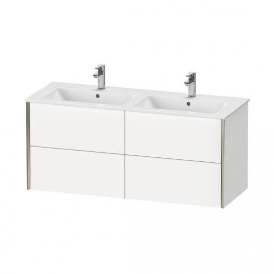 Подвесная тумба Duravit Xviu 56х128х48 для двух раковин ME by Starck 233613 схема 3