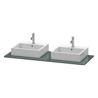 Cтолешница Duravit Xsquare XS063 для двух раковин схема 1