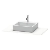 Столешница Duravit Xsquare XS060 с одним вырезом схема 1