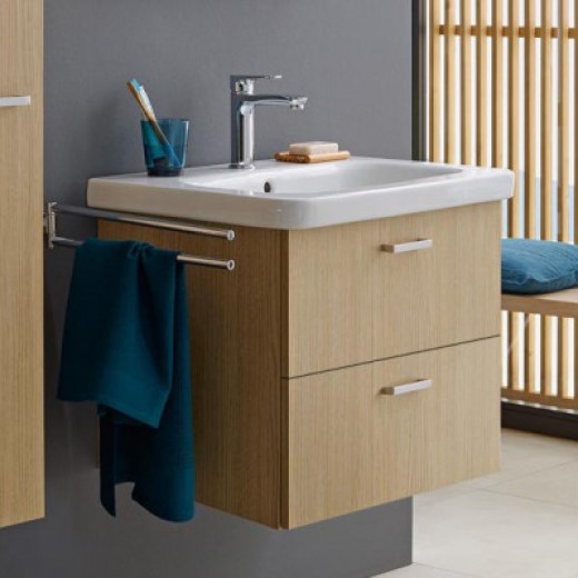 Тумба Duravit Xbase XB619 подвесная с двумя верхними выдвижными ящиками