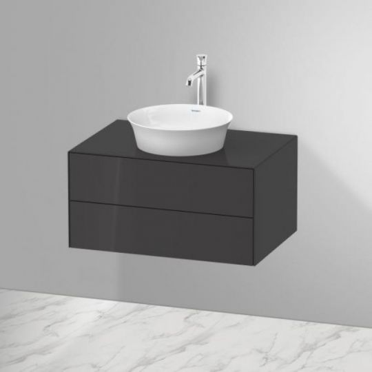 Фото Подвесная тумба и консоль Duravit White Tulip WT498 с двумя ящиками