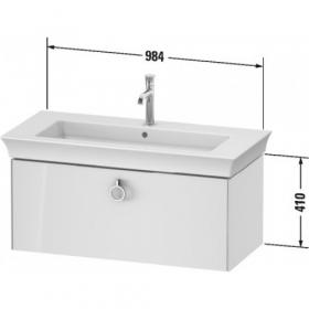 Тумба подвесная Duravit White Tulip WT 425 ФОТО