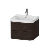 Раковина с тумбой c-bonded Duravit Happy D.2 Plus 46,8x57,5x49 и двумя ящиками HP 4635 схема 3