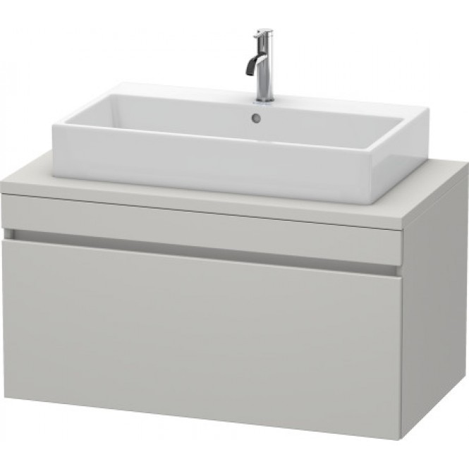 Деревянная тумба Duravit DuraStyle DS531 для консоли с одним выдвижным отделением схема 2