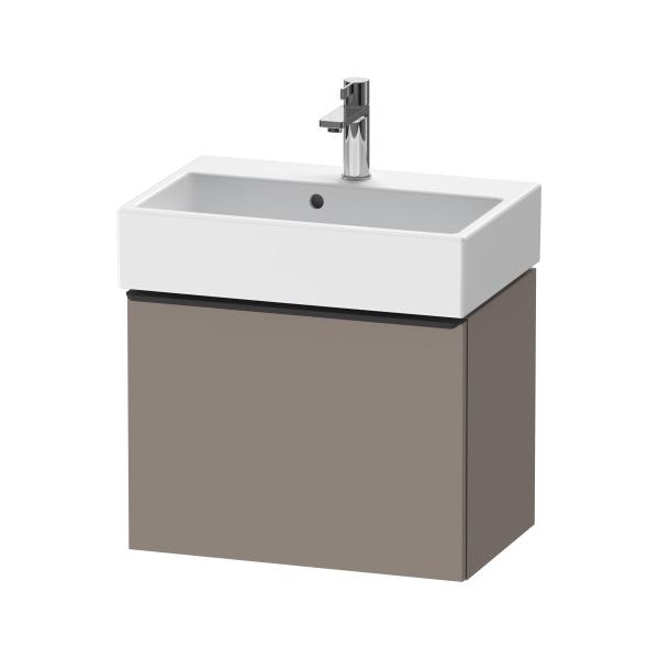 Компактная подвесная тумба Duravit D-Neo 44x58,4x37,2 с одним выдвижным отделением DE 4229 схема 1