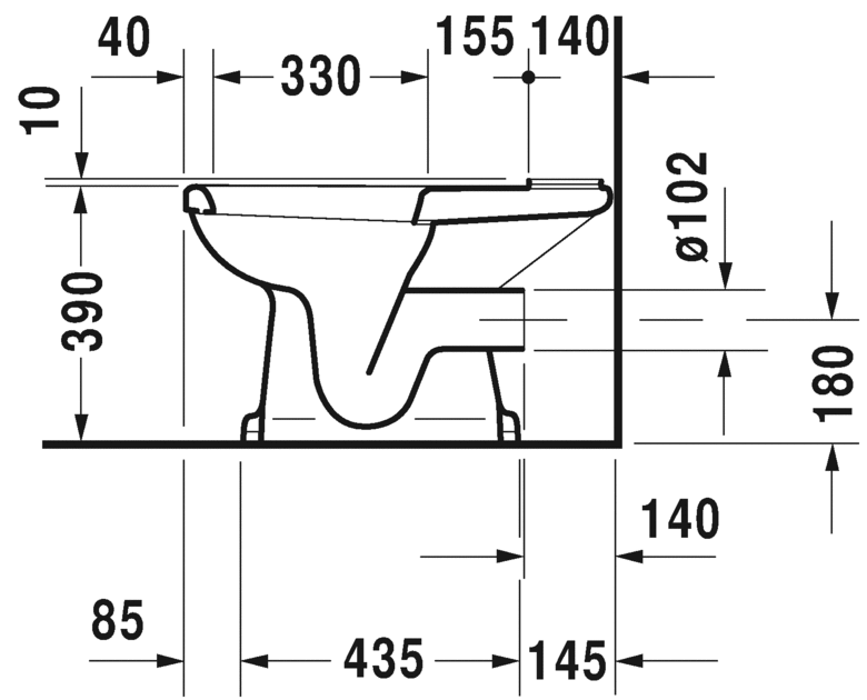 Унитаз Duravit Серия 1930 022709 ФОТО